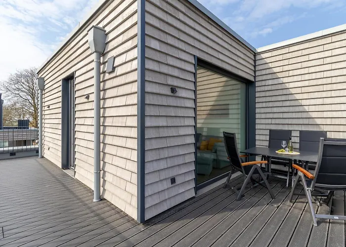 Beltblick 24 - Moderne Mit Dachterrasse Und Meerblick!